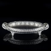 İpek Züccaciye OVAL TEPSI GUMUS MSY001 - 1