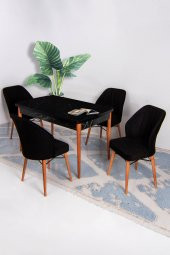 YSF WOODS SANDALYE / Mutfak Sandalye takımı-YEMEK SANDALYE TAKIMI/LÜKS SANDALYE- 4Lü - 2