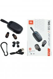 Jbl Uyumlu Tws 530 Bluetooth Ve Dokunmatik Kablosuz Kulaklık thumbnail 1