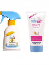 Sebamed Sebamed Güneş Spreyi SPF 50 200 ml Sebamed Bebe Bez Bölgesi Bakım Kremi 50 ml - 1