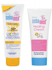 Sebamed Sebamed Bebek Güneş Kremi SPF 50 75 ml Sebamed Bebe Bez Bölgesi Bakım Kremi 50 ml - 1