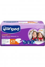 Canped Çocuklar Için Tekstil Yüzeyli Belbantlı Bez 30'l Xs Beden - 1