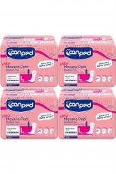 Canped Mesane Pedi Ultra Large-Büyük 4 Lü Set (İç Adet 40) - 1