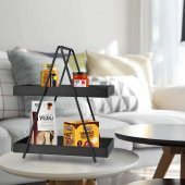 2 Katlı Banyo & Mutfak Rafı Model 1 Siyah - 5