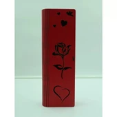 Mdf Gül Desenli Gül Kutusu - 2