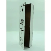 Mdf Gül Desenli Gül Kutusu - 4