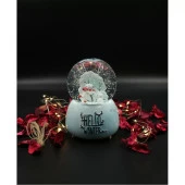 Kardan Adam Ve Ayı Orta Boy  Kar Küresi - 1