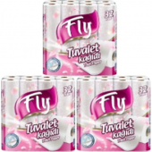 Fly Pembe 2 Katlı 96'lı Tuvalet Kağıdı - 1