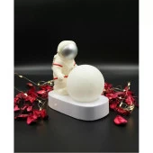 Dekoratif Astronot Ay Işığı Gece Lambası - 1