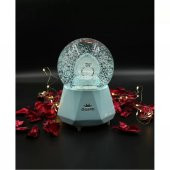 Büyük Boy Mavi Yüzük Kar Küresi - 1