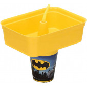 Batman Köşeli Mısır Kovalı Pipetli Bardak - 1