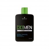 Schwarzkopf 3D Men Derin Temizleme Şampuanı 250 ML - 1