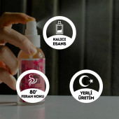 Çanta Cep Boy Sakura Japon Kiraz Çiçeği Kolonyası Sprey - 100 Ml. (80 Derece) - (Parfümlü) - 2