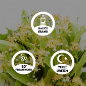 Ihlamur Kolonyası Cam Şişe 200 Ml (80 Derece) - (Parfümlü) - 2