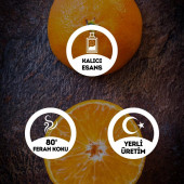 Mandalina Kolonyası Cam Şişe 200 Ml (80 Derece) - (Parfümlü) - 2
