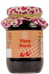 Geleneksel Vişne Reçeli Cam Kavanoz - 450 Gr. (65-70 Meyve Oranı) - 1