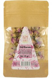 Yeni Mahsül Tomurcuk Gonca Pembe Gül Kurusu (Bitki Çayı) - 25 Gr. 1. Kalite (Yüksek Aroma) - 1