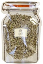 Kuru Lavanta Çiçeği (Bitki Çayı) - 25 Gr.- Kavanoz Görünümlü Kilitli Poşet - Kilitli Saklama Poşeti - 1