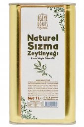 Natürel Sızma Zeytinyağı Teneke (Yeni Sezon) - 1 Litre - 1