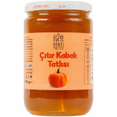 Geleneksel Çıtır Kabak Tatlısı Kireçte Balkabağı Reçeli Cam Kavanoz - 900 Gr. - 1
