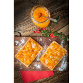 Geleneksel Şeftali Reçeli Cam Kavanoz - 450 Gr. (65-70 Meyve Oranı) - 5
