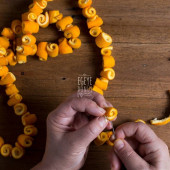 Geleneksel Turunç Reçeli Turunç Kabuğu Tatlısı Cam Kavanoz - 450 Gr. (65-70 Meyve Oranı) - 7