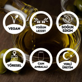 Soğuk Sıkım Natürel Sızma Zeytinyağı Cam Şişe (Yeni Sezon) - 1 Litre - 2