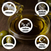 Soğuk Sıkım Natürel Sızma Zeytinyağı Teneke (Yeni Sezon) - 3 Litre - 2
