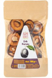 Şekersiz Erik Meyvesi Kurusu Cipsi - 100 Gr. (Yüksek Aroma - Kokteyl Meyvesi-Koruyucu İçermez) - 1