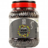 Çok Az Tuzlu Kuru Sele Siyah Zeytin (Kurutma Siyah Light Zeytin) - 1 Kg. - 1