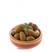 Ev Yapımı Geleneksel Kalamata İri Boy Yeşil Kırma Zeytin Palamut - 1 Kg. (Sadece Tuz ve Su İçerir) - 5