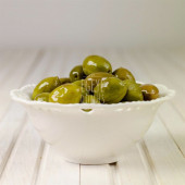 Ev Yapımı Geleneksel Yeşil Kırma Zeytin - 1 Kg. (Naturel Salamura Sadece Tuz ve Su İçerir) - 5