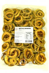 Şeftali Kurusu - 1 Kg. (İlave Şekersiz - Meyve Kurusu Kuruyemiş - Toptan Dilim Şeftali Kurusu) - 1