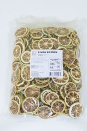 Limon Kurusu Meyve Cipsi - 1 Kg. (İlave Şekersiz - Kokteyl Meyvesi - Toptan Dilim Limon Kurusu) - 1