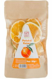 Şekersiz Portakal Meyvesi Kurusu Cipsi - 50 Gr. (Yüksek Aroma - Kokteyl Meyvesi -Koruyucu İçermez) - 1