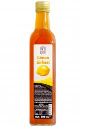Katkısız Doğal Fermente Limon Sirkesi Cam Şişe - 500 Ml. (Geleneksel Yöntemle Mayalanmıştır.) - 1