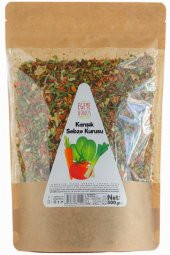 Yemeklik Çorbalık Baharatlık Karışık Sebze Kurusu - 500 Gr.(Ispanak, Pırasa,Havuç,Domates İçerir) - 1