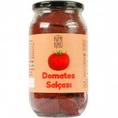 Yöresel EvYapımı Domates Salçası Cam Kavanoz-1 Kg (Geleneksel Yöntemle Üretilmiştir Katkı İçermez) - 1