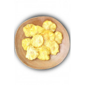 Ananas Meyve Kurusu Cipsi - 25 Gr. - Kavanoz Görünümlü Kilitli Poşet - Kilitli Saklama Poşeti - 5