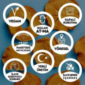 Cennet Hurması Kurusu (Dilim) - 50 Gr. - Kavanoz Görünümlü Kilitli Poşet - Kilitli Saklama Poşeti - 2