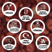 Çilek Cipsi Meyve Kurusu - 30 Gr. - Kavanoz Görünümlü Kilitli Poşet - Kilitli Saklama Poşeti - 2