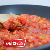 Ev Yapımı Yemek İçin Hazır Menemenlik Sos Cam Kavanoz -500 Gr(Geleneksel Yöntemle Üretilmiştir) - 4
