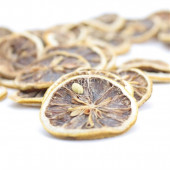 Limon Meyve Kurusu Cipsi - 40 Gr. - Kavanoz Görünümlü Kilitli Poşet - Kilitli Saklama Poşeti - 4