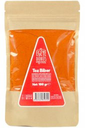 Yeni Mahsül Öğütülmüş Kırmızı Toz Biber - 100 Gr. 1. Kalite Doğal Aroma ve Renk Verici - 1