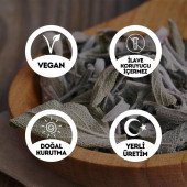 Ayıklanmış Sıyırma Tıbbi Adaçayı (Yaprak) - 30 Gr. 1. Kalite (Bitki Çayı - Yüksek Aroma) - 2