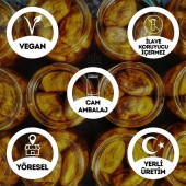 Ev Yapımı Naturel Sızma Zeytinyağlı Kuru İncir Kürü Cam Kavanoz - 600 Gr. (Katkı Koruyucu İçermez) - 2