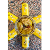 Ev Yapımı Naturel Sızma Zeytinyağlı Kuru İncir Kürü Cam Kavanoz - 600 Gr. (Katkı Koruyucu İçermez) - 3