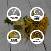 Geleneksel Saf Sarı Kantaron Yağı - 100 Ml. (İçilebilir Ve Sürülebilir - Masaj - Cilt Bakım) - 2