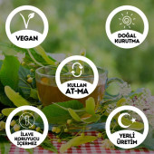 Yaprak ve Çiçek Ihlamur - 25 Gr. - Kavanoz Görünümlü Kilitli Poşet - Kilitli Saklama Poşeti - 2