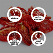 Yeni Mahsül Kuru Domates Kahvaltılık Yemeklik Domates Kurusu - 500 Gr. (Naturel Kurutulmuş) - 2